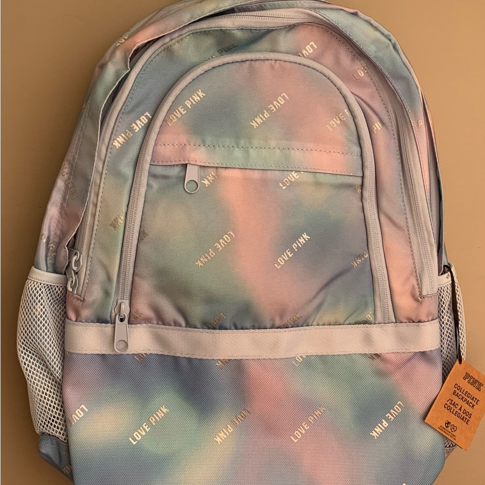 Pink Victoria Secret College Backpack